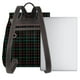 thumbnail image 3 of Fotbe Buffalo Plaid Dark Green Mochila Bolso con Estampado para Mujer, Mochila Antirrobo de Nylon Impermeable, Bolsa Ligera de Hombro, 3 of 4
