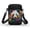 Colorful Panda, variant on HELLHERO Hamster Strawberry Double Deck Adjustable Shoulder Strap Crossbody Bag for Men, Women, Outdoor Travel Daily Use
