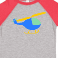 thumbnail image 4 of Inktastic Blue Helicopter Boys or Girls Toddler T-Shirt, 4 of 5