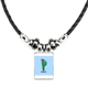 thumbnail image 1 of introvertido cactus collar a mano colgante de cuerda de cuero Unbranded M, 1 of 3