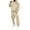 Beige, variant on Track Suits Mens Sweatsuits 2 Piece Set Hoodie and Sweatpants Jogging Suits for Men Casual Running Sweat Suit Sets with Side Pockets Beige XXL