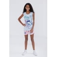 thumbnail image 2 of Conjunto de atuendos Disney Lilo & Stitch, camiseta sin mangas y pantalones cortos rosas 10-12, 2 of 7