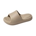 thumbnail image 2 of Willtoo Shower Shoes Open Toe Non Slip Slides Soft Quick-Dry Slip on Platform Sandals Lightweight Bathroom Slippers, 2 of 4