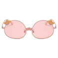 thumbnail image 1 of Lunettes de Plage Réutilisables Lavables en Forme d'Animaux pour Garçons et Filles, Coussin de Nez Doux, Rose, 1 of 9