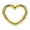 Gold, variant on 16 Gauge Daith Piercing Jewelry 16g 8mm Rose Gold Surgical Steel Heart Daith Earring 1pc