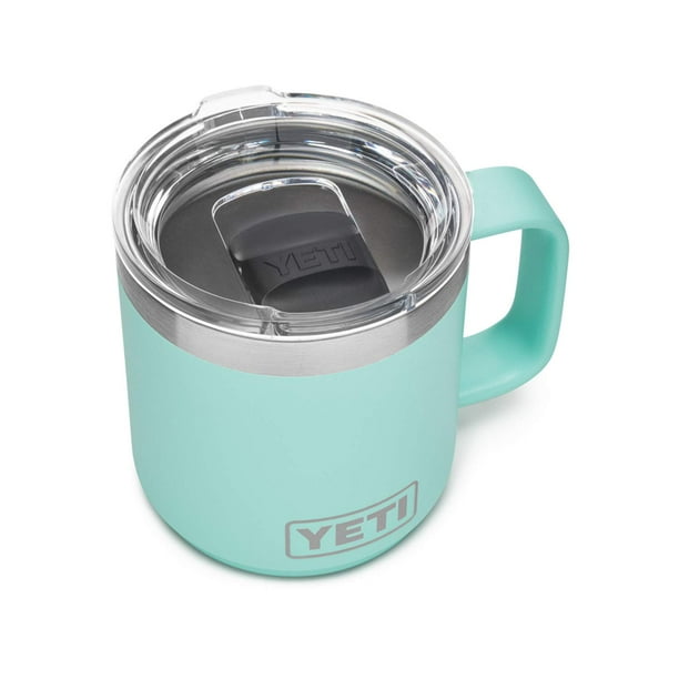 Taza YETI Rambler de espuma marina de acero inoxidable con aislamiento al vacío de 300 ml