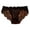 Black, variant on Women's Panties Lace Thongs Bow Thong Low Waist Breathable Trendy Soft Daily Underwear Black M