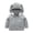 C316 Grey, variant on Curuila Toddler Girls Coat Fleece Long Sleeve Solid Color Hooded Jacket For Girls Winter Warm Casual Outerwear Size 18-24 Months
