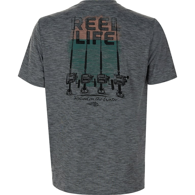 Reel Life Atlantic Beach Sunset Ride T-Shirt - Alloy XL