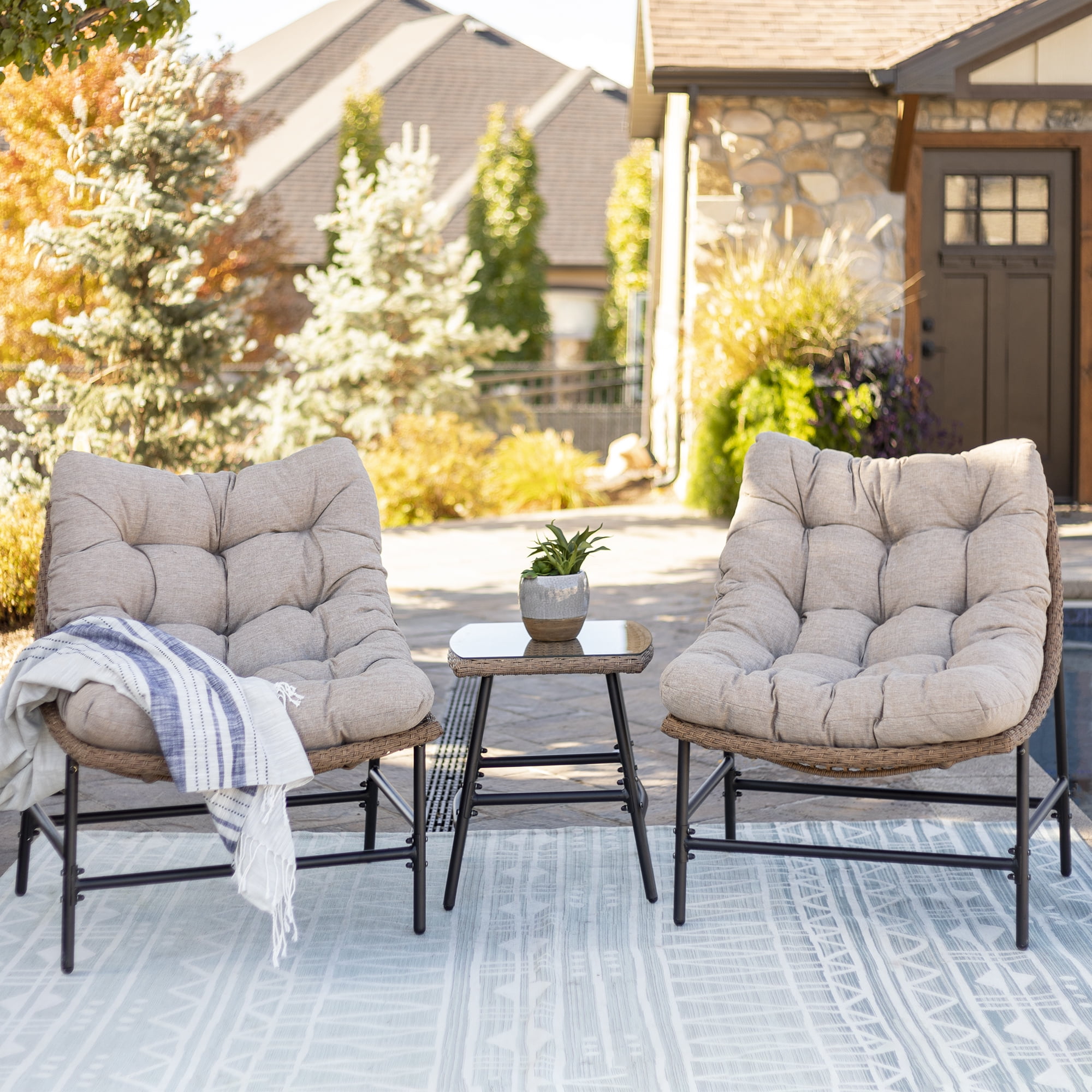 Manor Park Outdoor Patio Papasan Chair Set With End Table Walmartcom Walmartcom Manor Park Outdoor Patio Papasan Chair Set With End Table Walmartcom Walmartcom