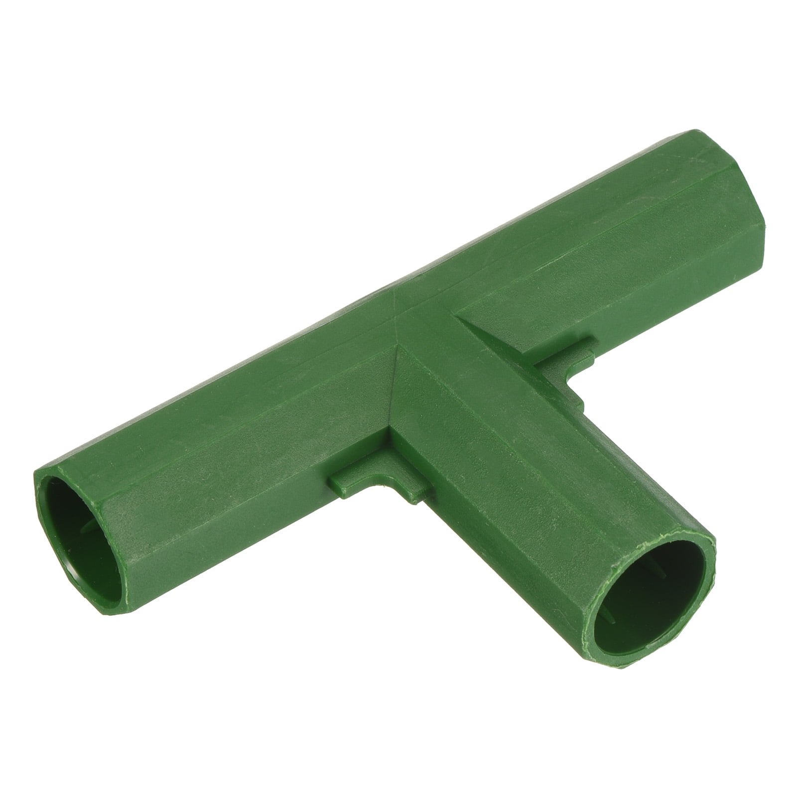 Uxcell 17mm Plastic Gardening Frame Connector Flat 3 Way Pipe Fitting