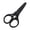 Black, variant on 1Pcs Small Handle Scissors Tiny Stainless Steel Scissors Precision Straight Fine Tip Scissors Paper Cutting Scissors Detail Craft Scissors with Protective Cover