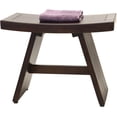 thumbnail image 6 of 24" Asia® Mocha Teak Shower Bench, 6 of 12