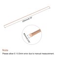 thumbnail image 2 of Unique Bargains 2mm Dia. 250mm Length Solid Copper Round Rod Lathe Bar Stock for DIY Craft, 2 of 4