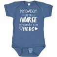 thumbnail image 3 of Inktastic My Daddy is a Nurse and a Hero Boys or Girls Baby Bodysuit, 3 of 5