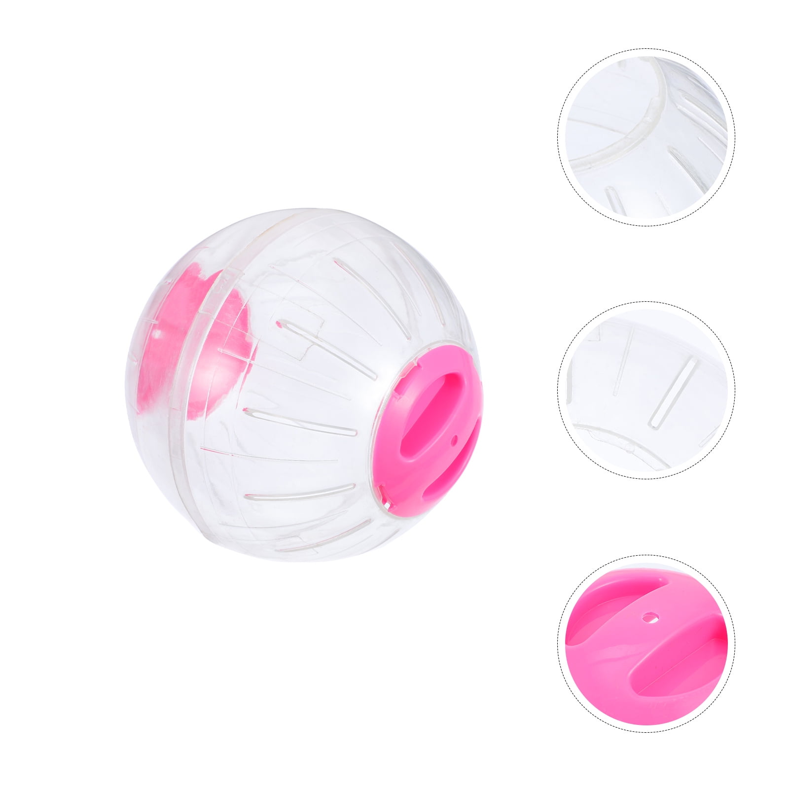 MERRYHAPY Pet Running Ball, Pink Plastic, Fun and Durable for Hamsters and Small Animals