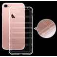 thumbnail image 6 of Clear Case for iPhone SE 2022/2020, Airbag Cushion Transparent See-Thru Flex Grip TPU Skin Slim Cover fits SE3, SE2, iPhone 8, iPhone 7, 6 of 10