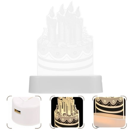 WHAMVOX  Cake Decorating Party Creative Decoration LED Birthday Candles