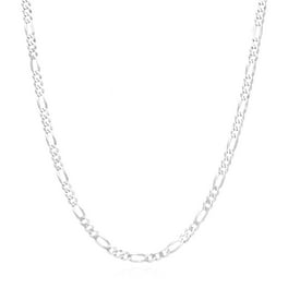 Snake Chains 1.2 mm  925 Sterling Silver – Crystal Heart