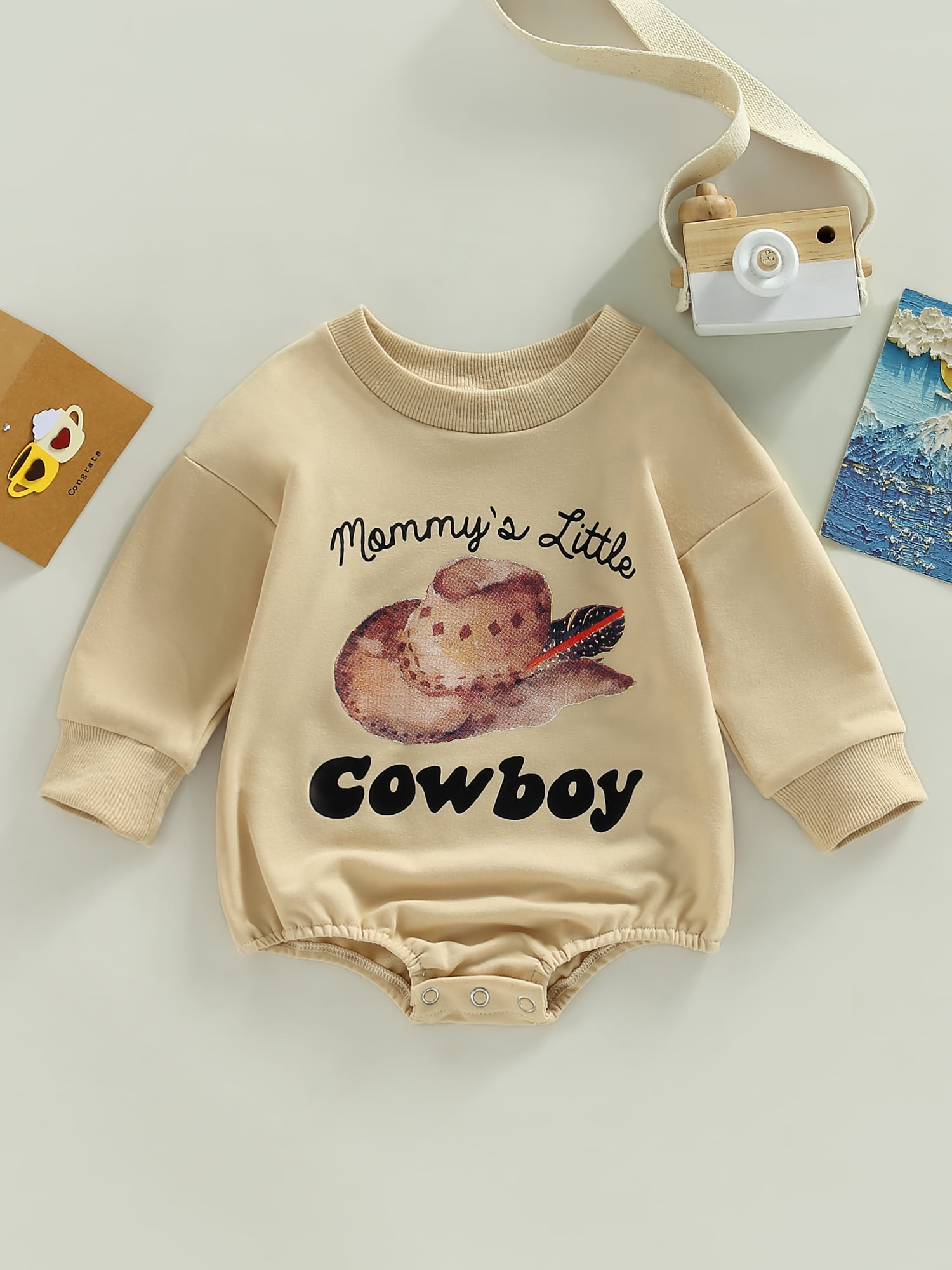 Little Cowboy Onesie® Cute Cowboy Baby Onesie® Newborn Baby Onesie® 