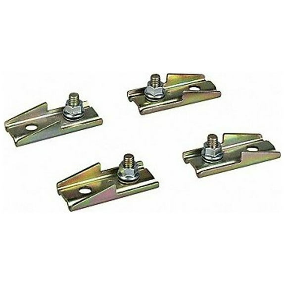 Hubbell-Wiegmann Mounting Feet,Chrome,Chrome Plated N412MFK