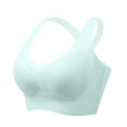 thumbnail image 2 of hoksml Women's Seamless Bras Racerback Wireless Full Coverage Bralette, Supportive and Comfortable Wireless Push Up No Underwire Bras, 2 of 6
