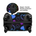 thumbnail image 4 of PAYOHTO Highly Elastic Spandex Suitcase Cover Luggage Cover Large Fits 25 to 28 Inch Colorful Love Heard, 4 of 8