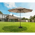 thumbnail image 4 of DENIA LED 10ft. Patio Market Umbrella, Beige, 4 of 5