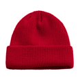 thumbnail image 2 of Holzkary Beanie for Men Women Uni Knit Cuffed Plain Winter Beanies Hats Skull Cap Men's and Women's Winter Soft Warm Knitted Hats Cute Chunky Caps Red One Size, 2 of 4