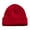 Red, variant on Men's And Women's Winter Soft Warm Knitted Hats Cute Chunky Caps