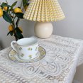 thumbnail image 3 of Nappe en Dentelle Nappe Rectangulaire en Dentelle Housse de Table en Dentelle Housse de Table en Dentelle Toile de Fond Décorative en Dentelle Nappe en Dentelle Motif Ajouré Douce Confortable Simple Dentelle Décorative, 3 of 8