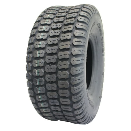 Deli Tire 16 x 6.50 - 8, Turf Master Tread Tire, 4 Ply, Tubeless Tire For Garden and Lawn