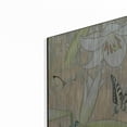 thumbnail image 2 of Luxe Metal Art 'Lily and Butterfly' by Zigen Tanabe, Metal Wall Art, 24"x48", 2 of 7