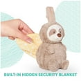 thumbnail image 2 of GUND Baby Lil Luvs Tuck-Away Lovey, Reese Sloth, Ultra Soft Animal Plush Toy with Built-in Baby Blanket for Babies and Newborns, 2 of 9