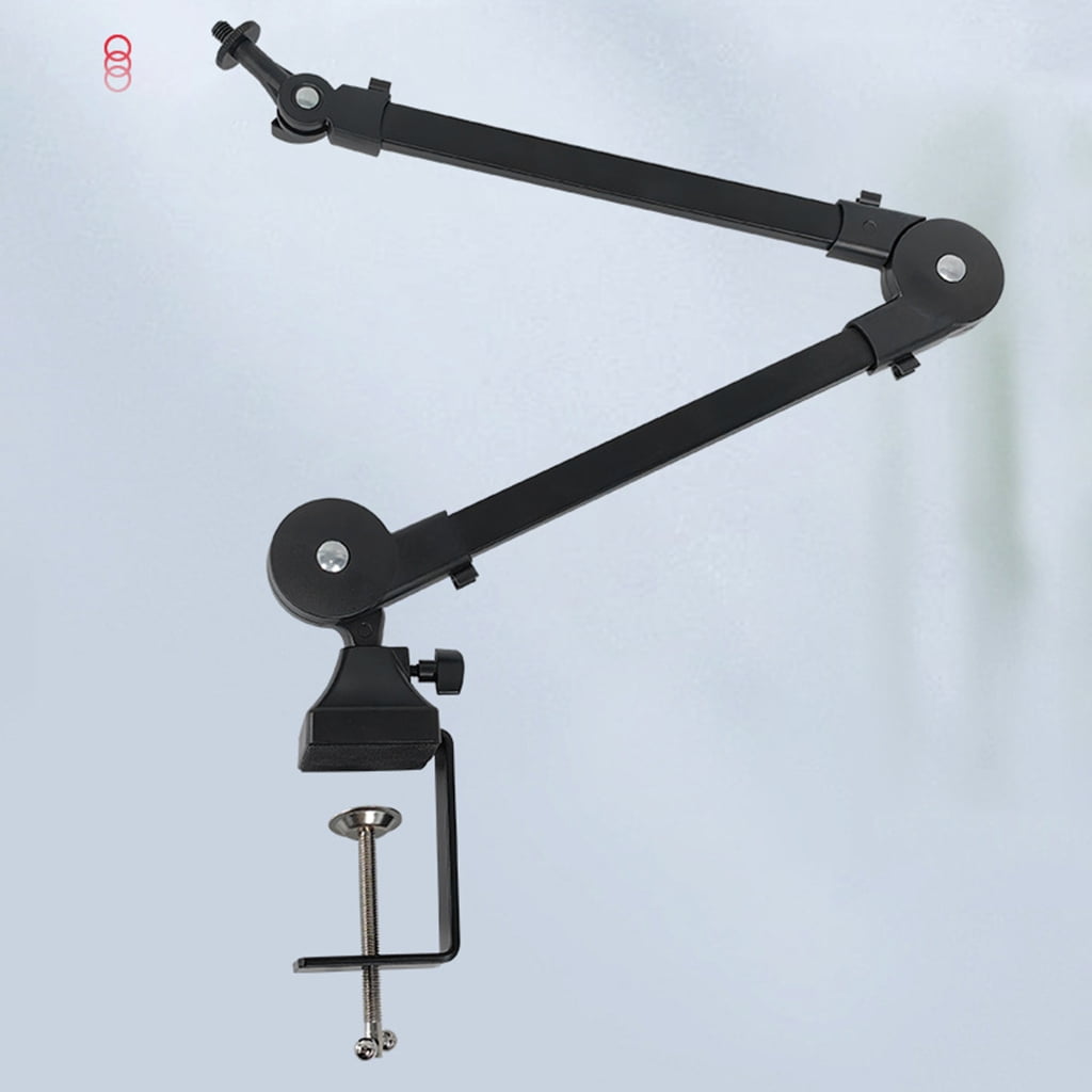 Microphone Arm withPop Protections - Microphone Stand with Wind Protections