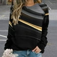 thumbnail image 2 of Golden Lines Mom Sweatshirt For Women Long Sleeve Pullover, 2 of 7