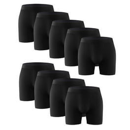 9PK Performance Mens Boxer Briefs Polyester Underwear Size Small M
