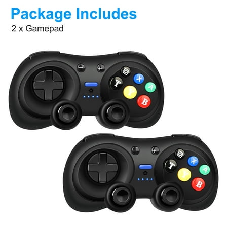 TSV 2/1Pack Wireless Controller for Nintendo Switch/Switch Lite, Wireless Remote Gaming Pro Controller Joypad Gamepad Fit for Nintendo Switch Console
