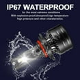 thumbnail image 6 of For Chevy C1500 2500 3500 1990-98 6000K LED Headlight Bulbs Hi Lo Beam Combo Kit, 6 of 11