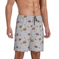 thumbnail image 2 of Sikiie Bee Mens Pajama Shorts, Lightweight Lounge Pant with Pockets Soft Sleep Pj Shorts for MenX-Large, 2 of 6