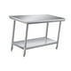 thumbnail image 4 of Mesa de acero inoxidable para preparación y trabajo, mesa comercial resistente para restaurante, hogar y hotel 120cmx40cmx80cm, 4 of 8