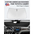thumbnail image 2 of Pantalla solar para parabrisas Proadsy 2025 mejorada para Camry 2018-2025, 2 of 9