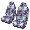 thumbnail image 2 of Haiem Purple Marble Texture Printed Car Seat Covers Set of 2, Universal Fit Car Seat Covers,Protective Seat Covers,Comfortable Car Seat Covers, Easy Installation Seat Covers, 2 of 9