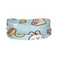 thumbnail image 3 of Wukai Rabbit Burger Coffee Sports sweatband,Men & Women Sweatband Headband for Running, Cross Training, Racquetball, Working Out, 3 of 7