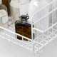 thumbnail image 2 of Estante de ducha plegable, sin perforación, extraíble, multiusos, para lociones de gel de ducha, 2 of 6