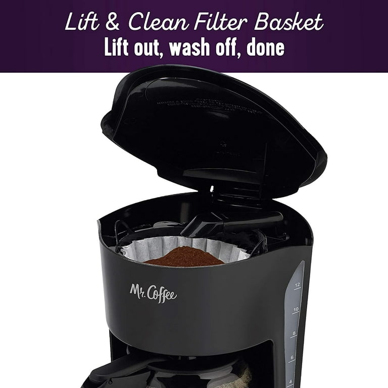 Mr. Coffee 12 Cup Coffee Maker Black Walmart