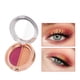 thumbnail image 1 of Timipoo Sombra de ojos de doble color, paleta de maquillaje de ojos de alto pigmento, sombra de ojos de metal con brillo mate, sombra de ojos de color resistente al agua y duradera (02 # rojo ciruela), 1 of 5