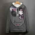 thumbnail image 6 of KUROMI Hoodie with Pocket Anime for Men Women Couple Gift, 6 of 7
