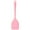 Pink, variant on Zhaomeidaxi Small Silicone Turner High Heat Resistant Slotted Spatula for Fish, Eggs,Pancakes and More