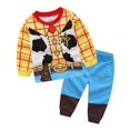 thumbnail image 1 of Pijamas de dibujos animados para niños y niñas, trajes de otoño y Navidad, ropa de set2-7Y, novedad de 2022, 1 of 4